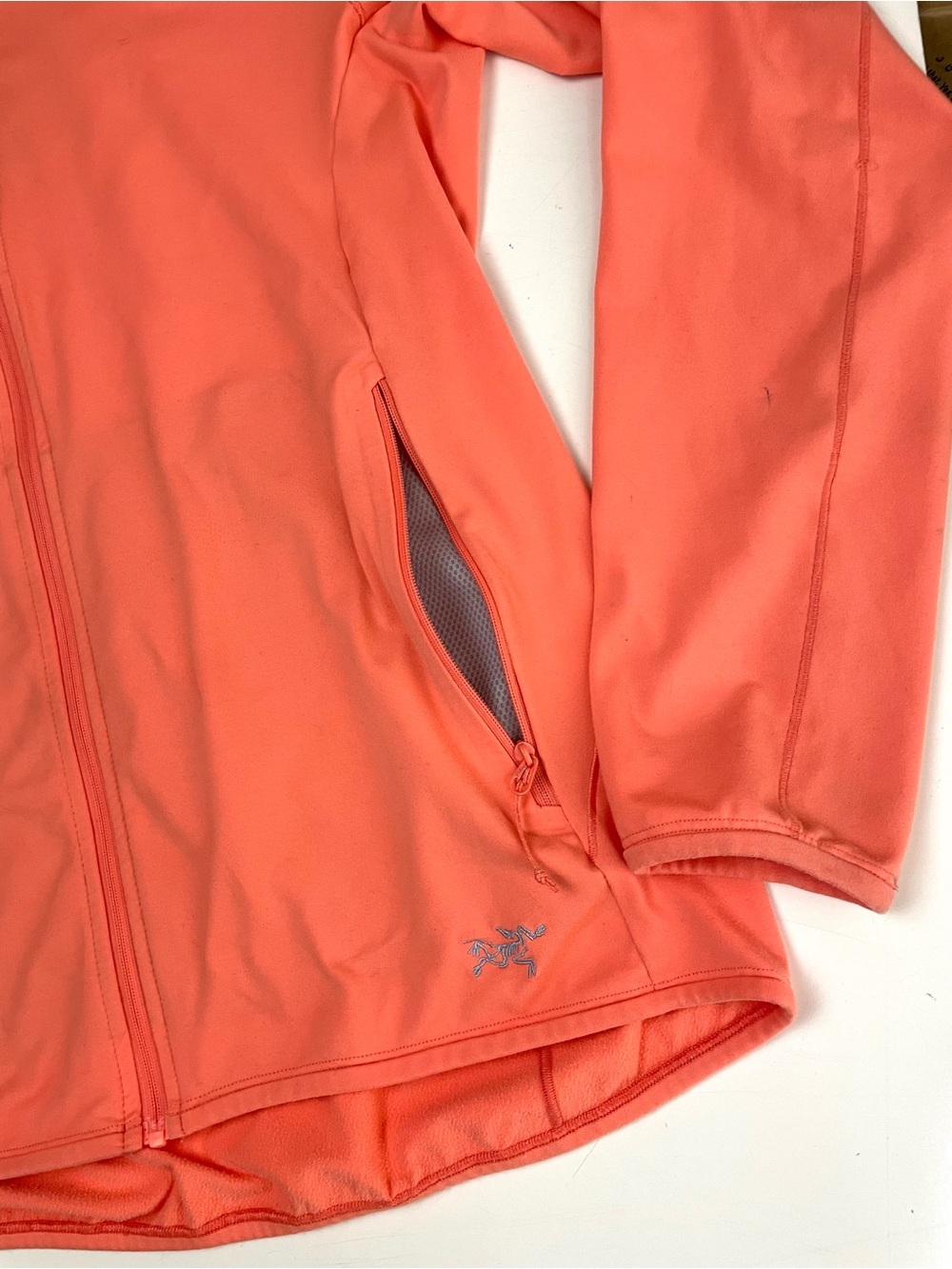 Arc’teryx Kyanite LT Hoody Full Zip Reef Orange M - Picture 10 of 13